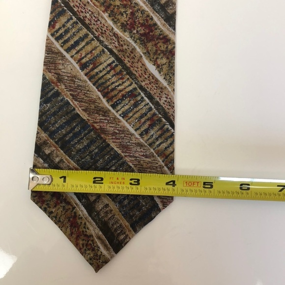 Oscar De La Renta Couture Collection 100% Silk Tie - Picture 3 of 7